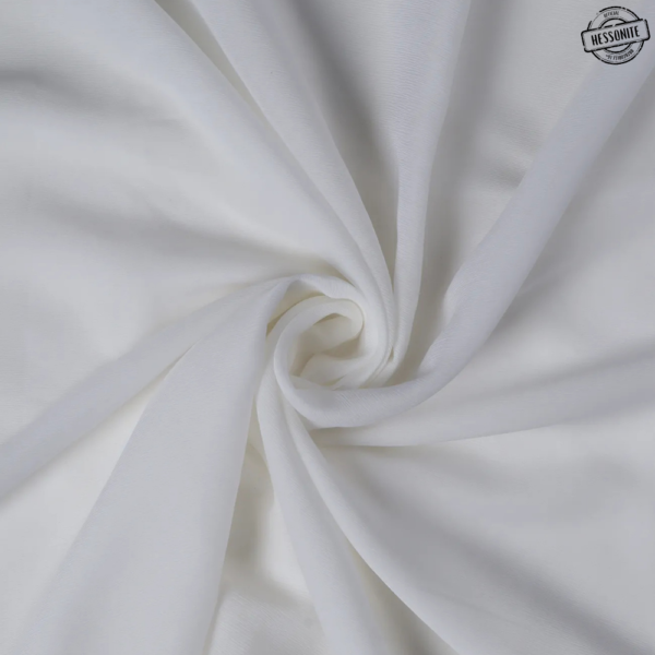 White Plain Chiffon Fabric