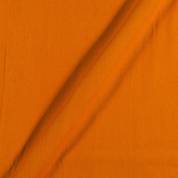 Orange Plain Astar Fabric