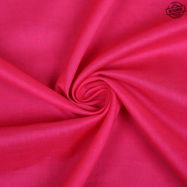Hot Pink Plain Cambric Fabric