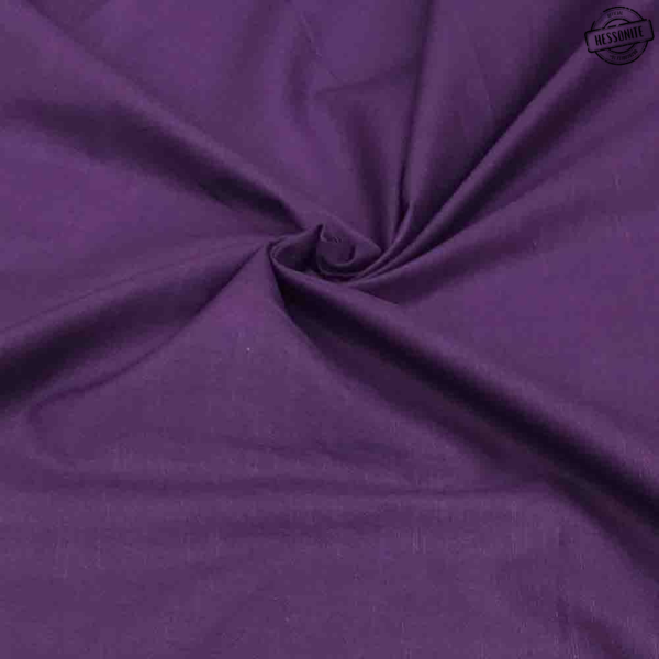Purple Plain Linen Fabric