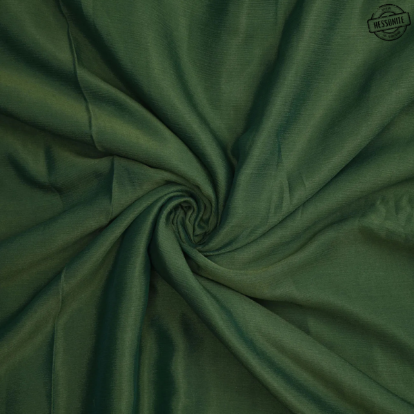 Mehndi Plain Chiffon Fabric