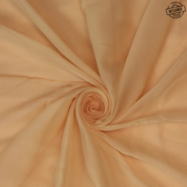 Golden Plain Chiffon Fabric