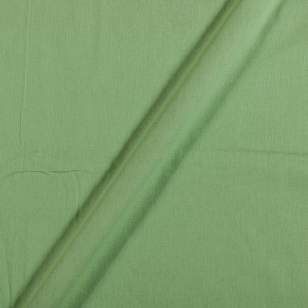 Pista Green Plain Astar Fabric