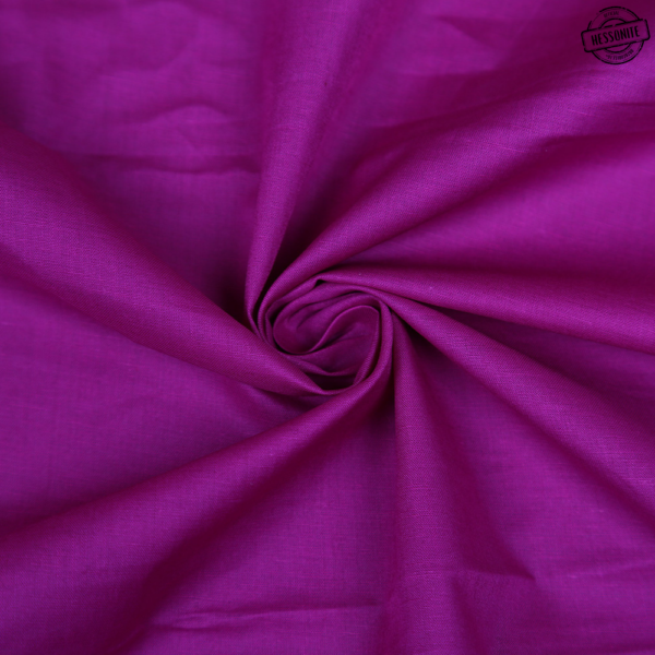 Purple Plain Cambric Fabric