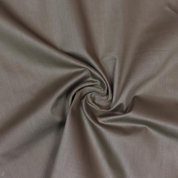 Grey Marble Plain Polyester Cotton Fabric