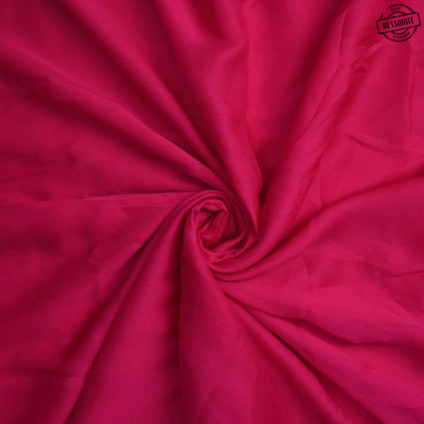 Magenta Pink Plain Chiffon Fabric
