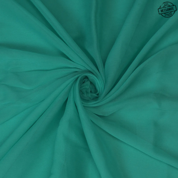 Sea Green Plain Chiffon Fabric