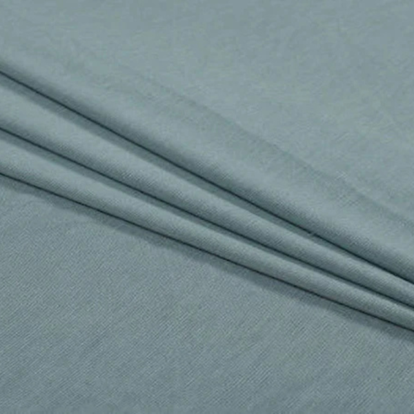 Ice Blue Plain Cotton Jam Fabric