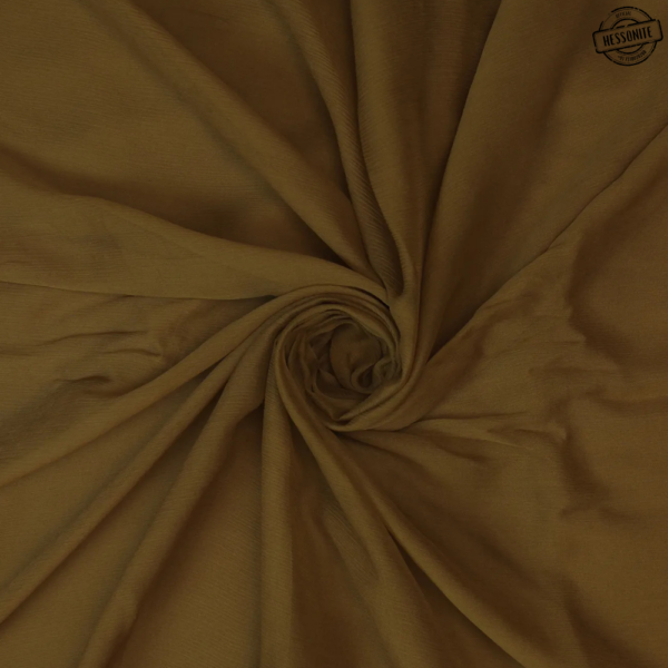 Dark Mehndi Plain Chiffon Fabric