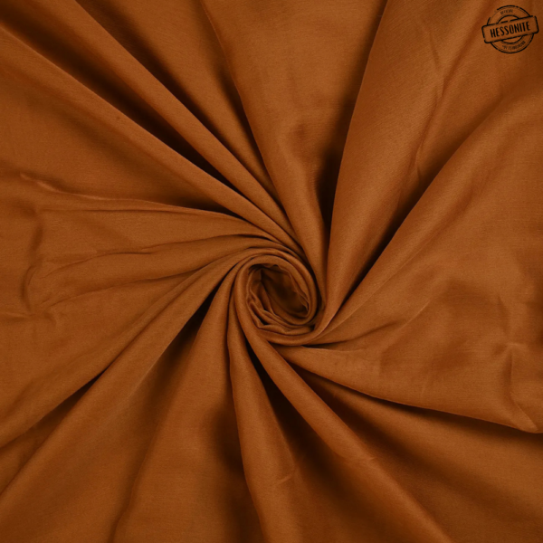 Dark Mustard Plain Chiffon Fabric